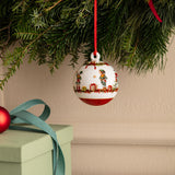 VILLEROY & BOCH Palla di Natale da Collezione Annual Christmas Edition 2026 in Porcellana Premium 6cm