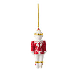 VILLEROY & BOCH Addobbo Natalizio Schiaccianoci Teddy Christmas Classics 2026 Oro in Porcellana Premium 11cm