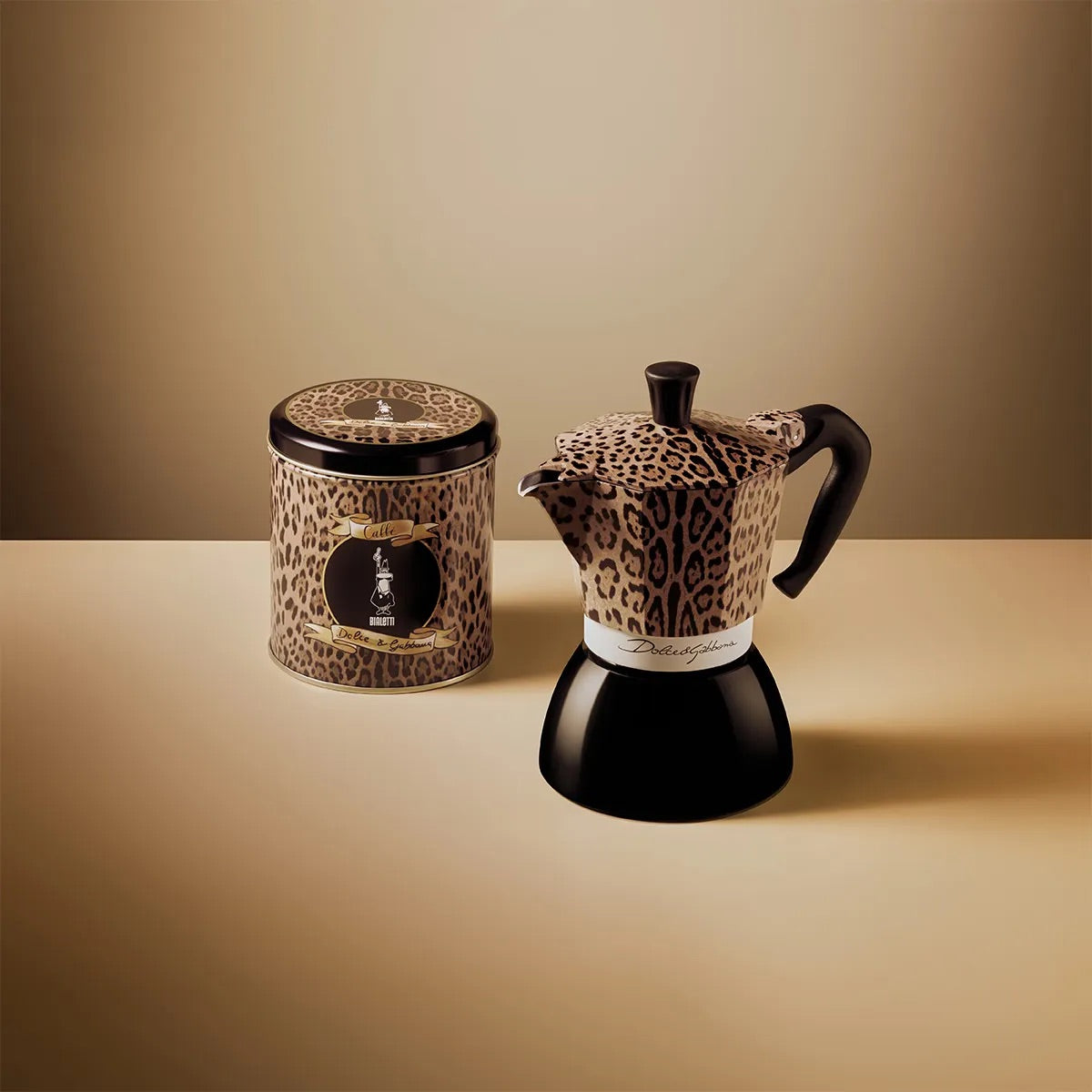 BIALETTI Dolce & Gabbana Leopardo Moka a Induzione 4 Tazze