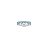VERSACE Coppetta Quadrata Le Jardin De Versace 30 Years Blu 12x12cm in Porcellana