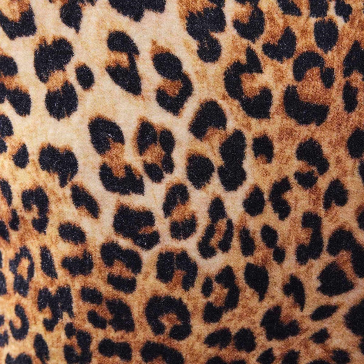 WERNS Cuscino Jungle Love Velluto con Frange 45x45cm Leopardato
