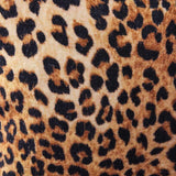 WERNS Cuscino Jungle Love Velluto con Frange 45x45cm Leopardato