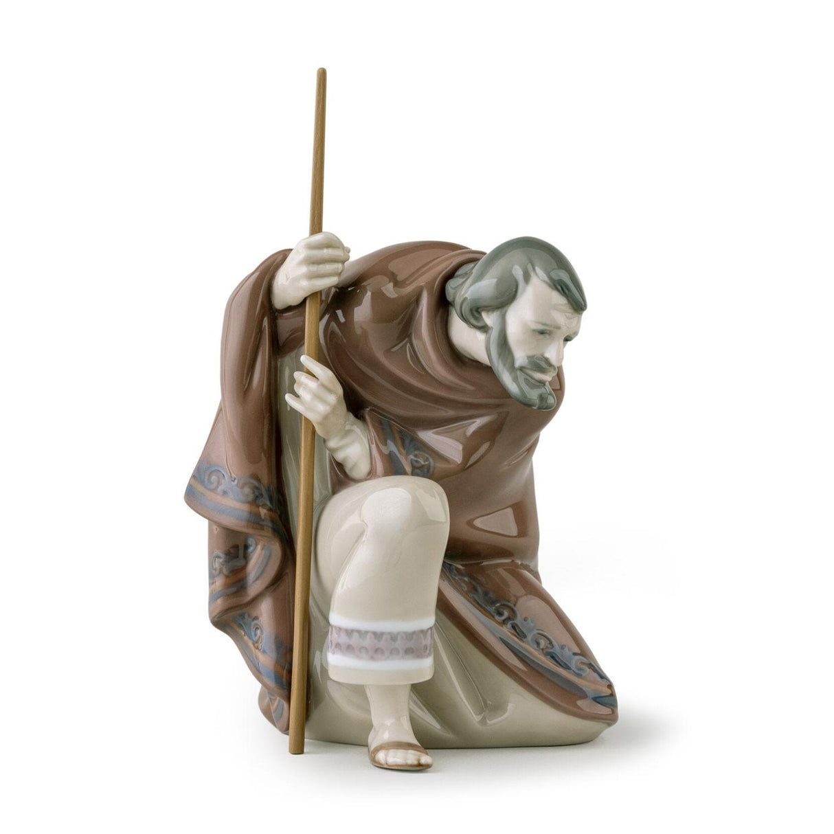Lladró Figurina Natività San Giuseppe II 22x14cm Porcellana