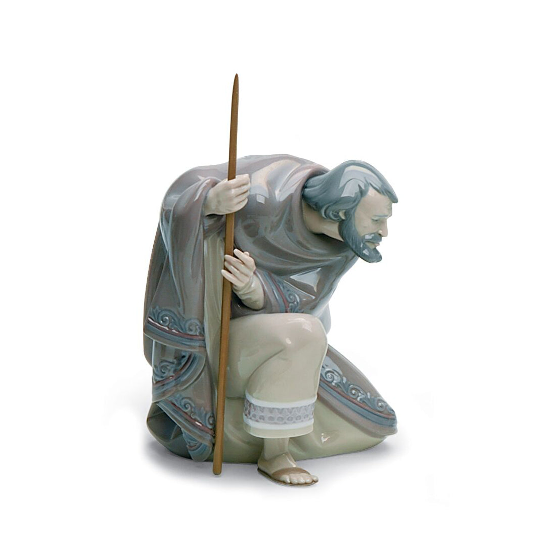 LLADRO' - Figura statua porcellana Natività san Giuseppe II - Natale