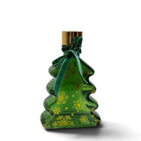 BRANDANI Diffusore di Fragranza Natalizio ad Albero in Vetro Verde 15cm