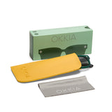OKKIA Giovanni Occhiali da Sole Unisex Soft Touch Verde