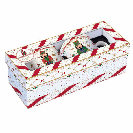 Set 2 mug Nutcracker Twist Easy Life fine china 300 ml