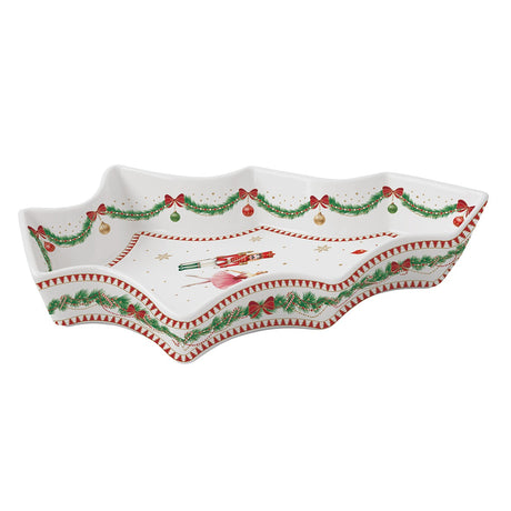 Piatto abete Magie de Noel Easy Life 28,5x21,5 cm