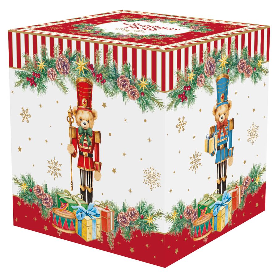 EASY LIFE Tazza Natalizia Christmas Teddy in Porcellana 275 ml