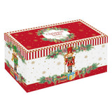 EASY LIFE Set 2 Tazze Natalizie Christmas Teddy in Porcellana 275 ml