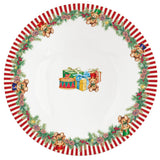 EASY LIFE Ciotola Natalizia Christmas Teddy in Porcellana 23 cm