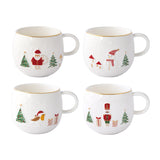 EASY LIFE Tazza Natalizia Let It Snow in Porcellana 400 ml