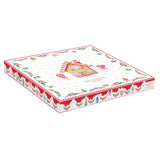 EASY LIFE Piatto Torta Natalizio Sweet Christmas in Porcellana 32cm
