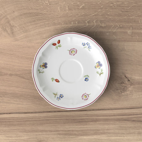 VILLEROY & BOCH Petite Fleur Piattino Tazza Tè 15cm Porcellana