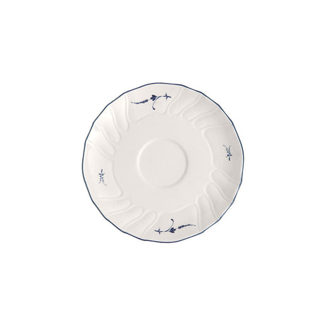 VILLEROY & BOCH Vieux Luxembourg Piattino Tazza Tazzina Caffè 14cm Porcellana