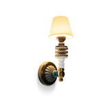 LLADRO' Lampada da Parete Firefly di Olga Hanono 34x12cm Porcellana