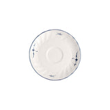 VILLEROY & BOCH Vieux Luxembourg Piattino Tazza Espresso Moka 120mm Porcellana