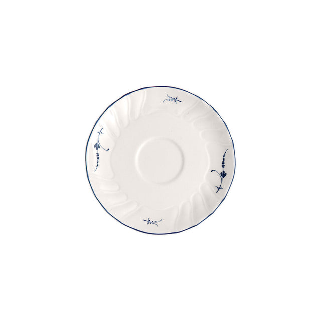 VILLEROY & BOCH Vieux Luxembourg Piattino Tazza Espresso Moka 120mm Porcellana