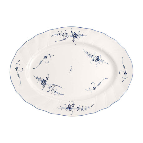 Piatto da portata Villeroy & Boch Vieux Luxembourg in porcellana bianca 43cm