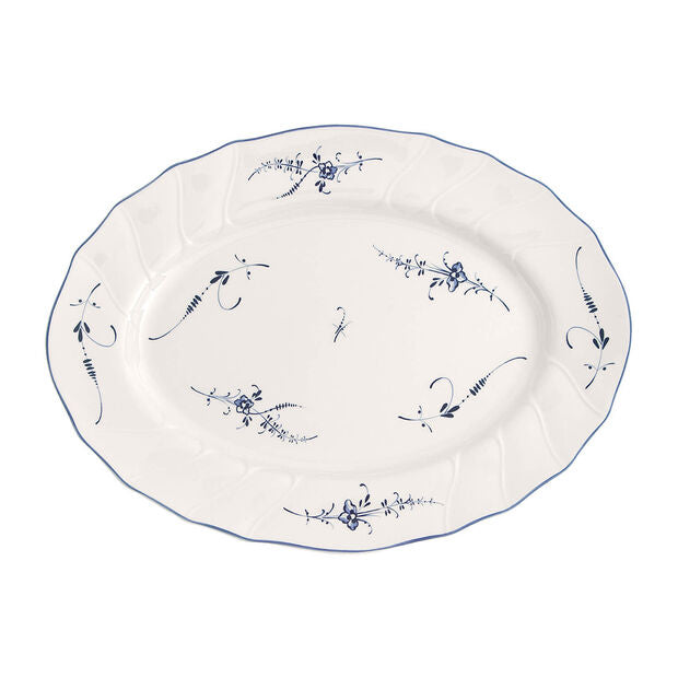 Piatto da portata Villeroy & Boch Vieux Luxembourg in porcellana bianca 36 cm
