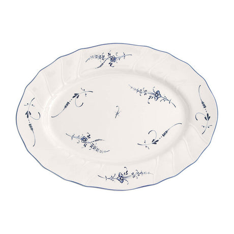 VILLEROY & BOCH Vieux Luxembourg Piatto Ovale 36cm Porcellana