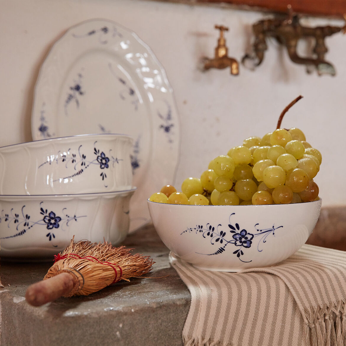 VILLEROY & BOCH Vieux Luxembourg Insalatiera Rotonda 240mm Porcellana