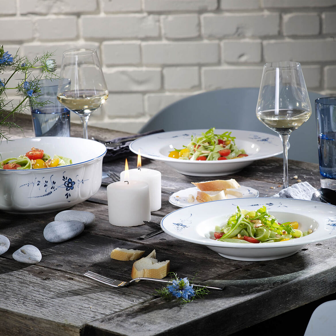 VILLEROY & BOCH Vieux Luxembourg Insalatiera Rotonda 240mm Porcellana