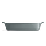EMILE HENRY Pirofila Grande Rettangolare da Forno in Ceramica Grigia 42,5x27,5 cm