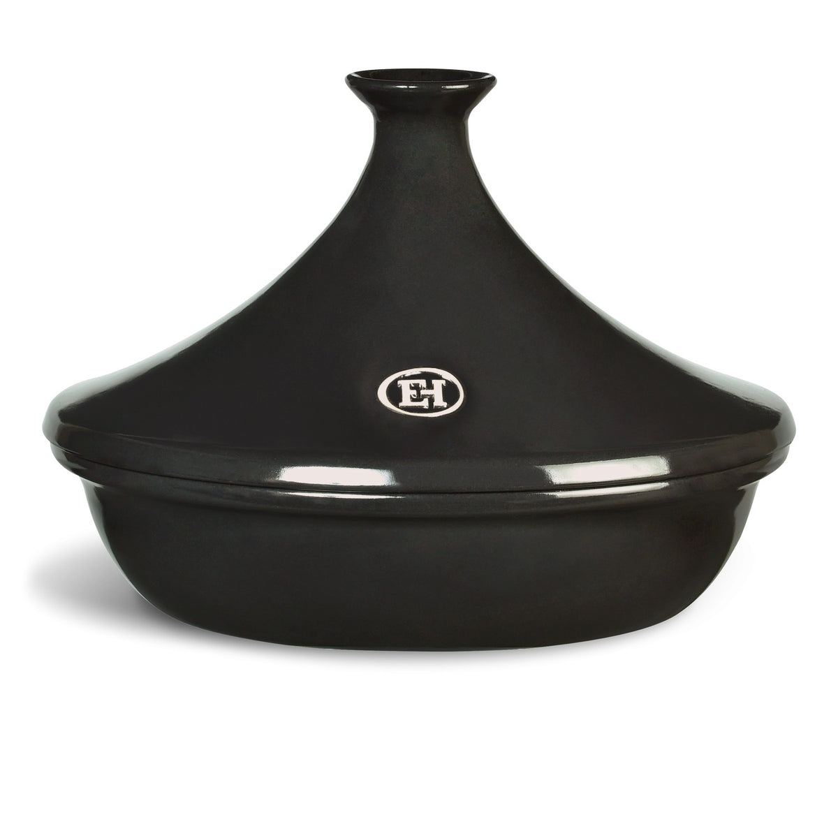 EMILE HENRY Tajine in Ceramica Nero 32,5 cm per 8-10 Persone