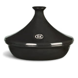 EMILE HENRY Tajine in Ceramica Nero 32,5 cm per 8-10 Persone
