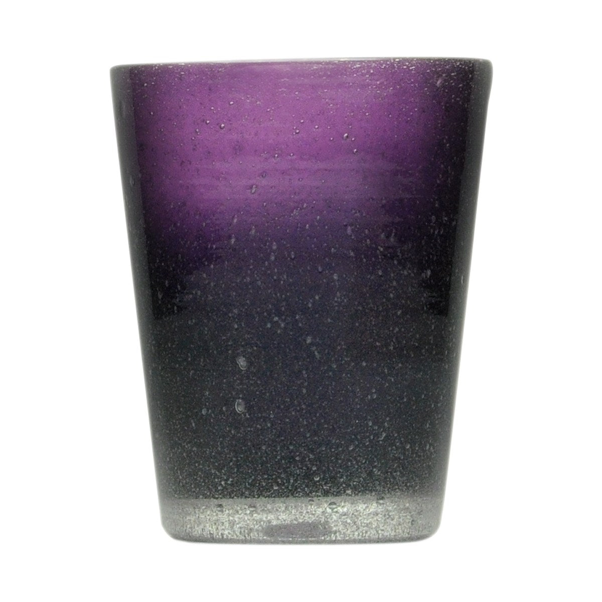 MEMENTO Bicchieri Acqua Monocolore Violet Viola Set 6 Pezzi 300ml Pasta di Vetro