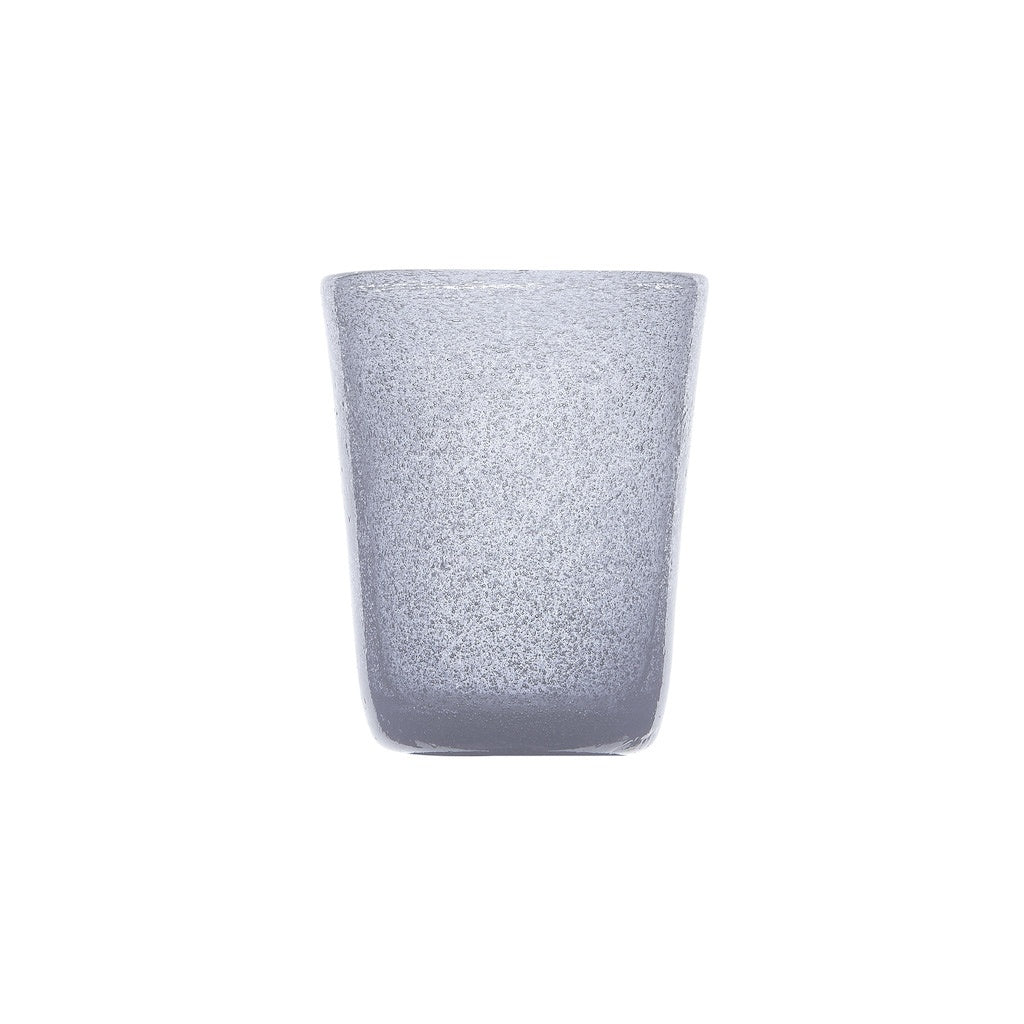 MEMENTO Bicchieri Acqua Monocolore Lilac Lilla Set 6 Pezzi 300ml Pasta di Vetro