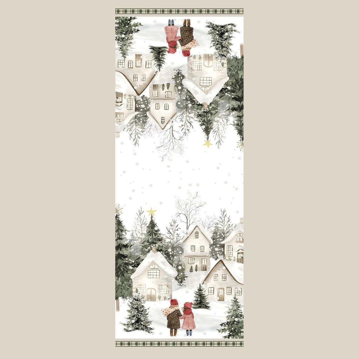 Runner natalizio da tavola Nuuk Casa Anversa 50x150 cm