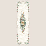 CASA ANVERSA Runner Natalizio da Tavola Effigi 50x150 cm