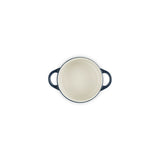 LE CREUSET Mini Cocotte Rotonda in Gres Vetrificato Nuit 10 cm 0,25 L