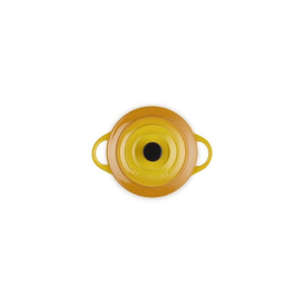 LE CREUSET Mini Cocotte Rotonda in Gres Vetrificato Nectar 10 cm 0,25 L