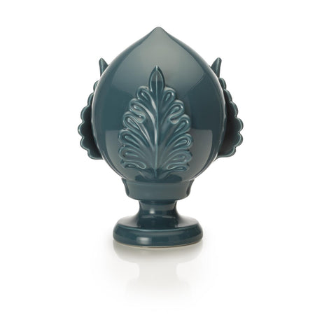 Pumo pugliese Palais Royal in ceramica blu ottanio 30 cm