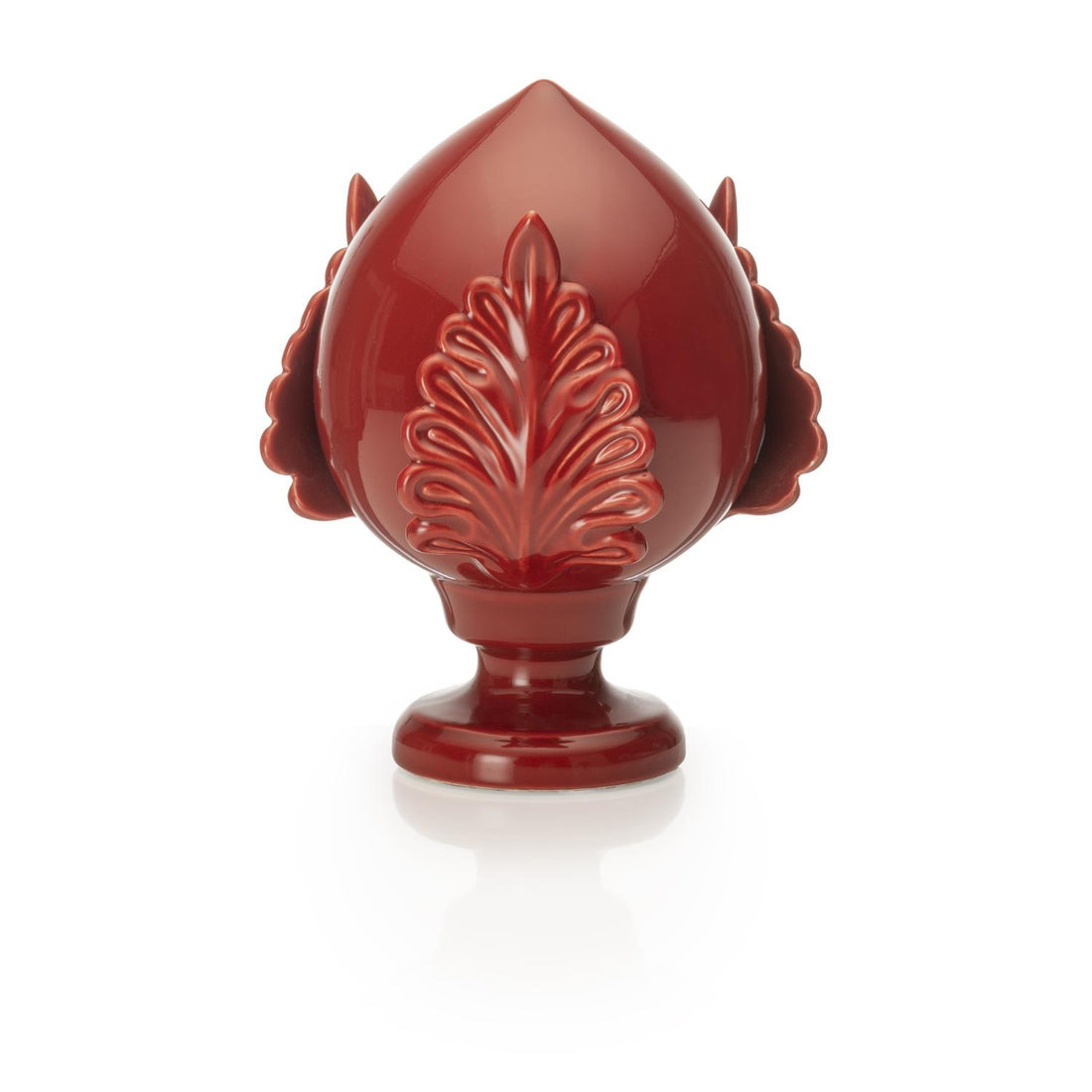PALAIS ROYAL Pumo Pomo Pugliese Decorazione Rosso Terracotta 30cm Ceramica