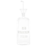 SIMPLE DAY Cruet Extra Virgin Oil Bottle 570ml Glass