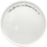 LA PORCELLANA BIANCA Gli Onesti Piatto Pizza 32cm Bianco