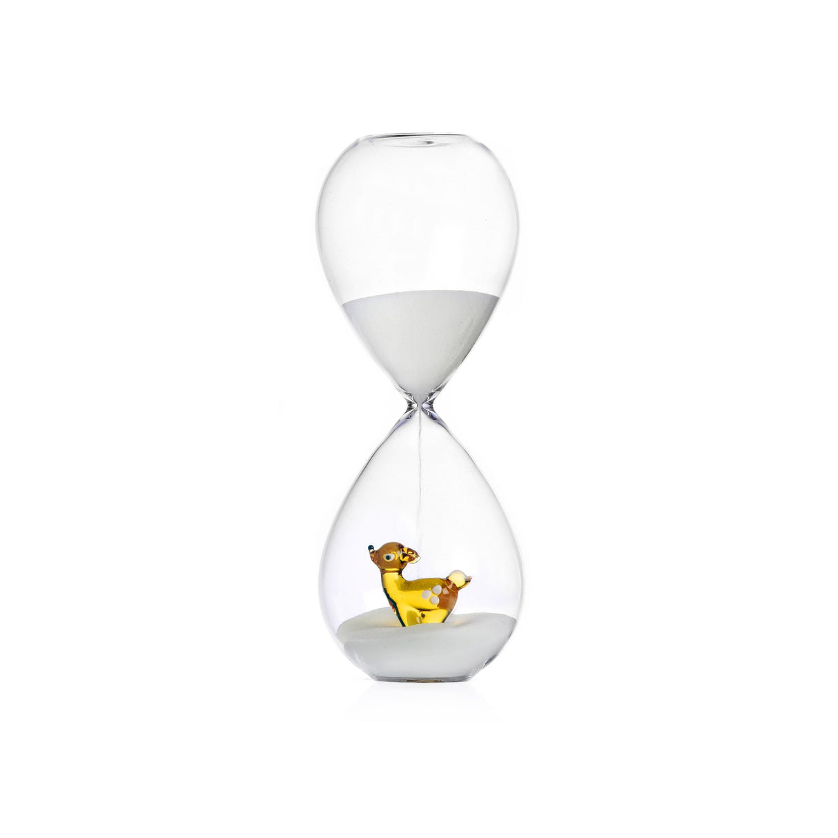 ICHENDORF Woodland Tales Clessidra Cerbiatto 20cm Vetro Borosilicato