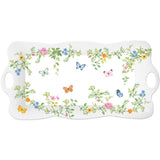EASY LIFE Dancing Butterflies Vassoio Floreale 42x20cm Melamina