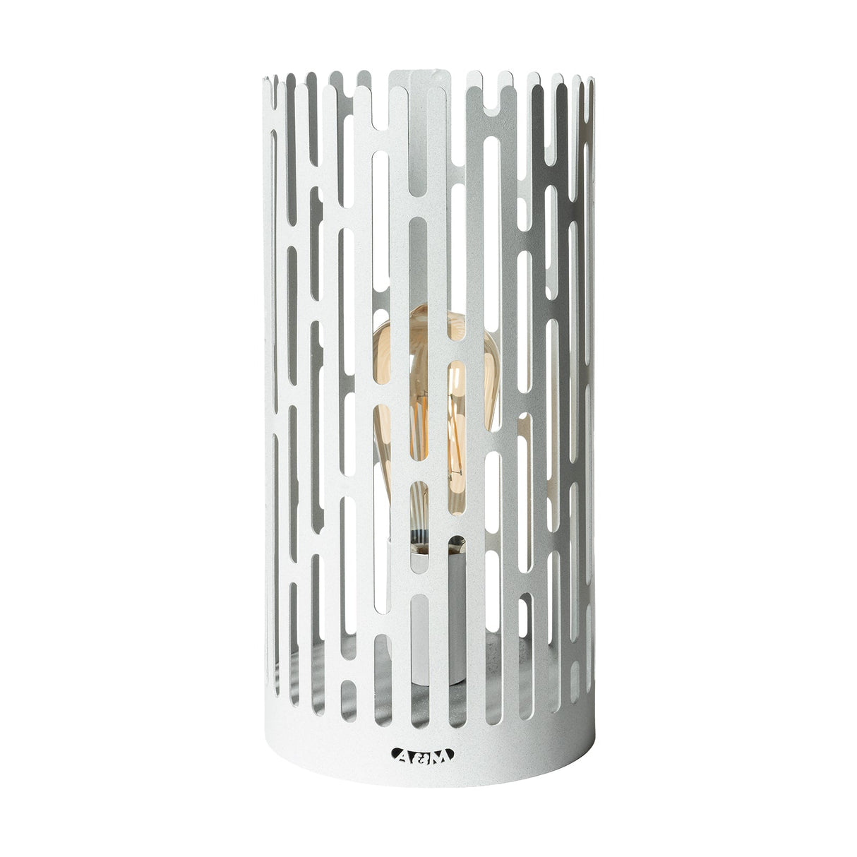 ARTI & MESTIERI Lampada da Tavolo Kamalea 15x30cm Bianco Marmo