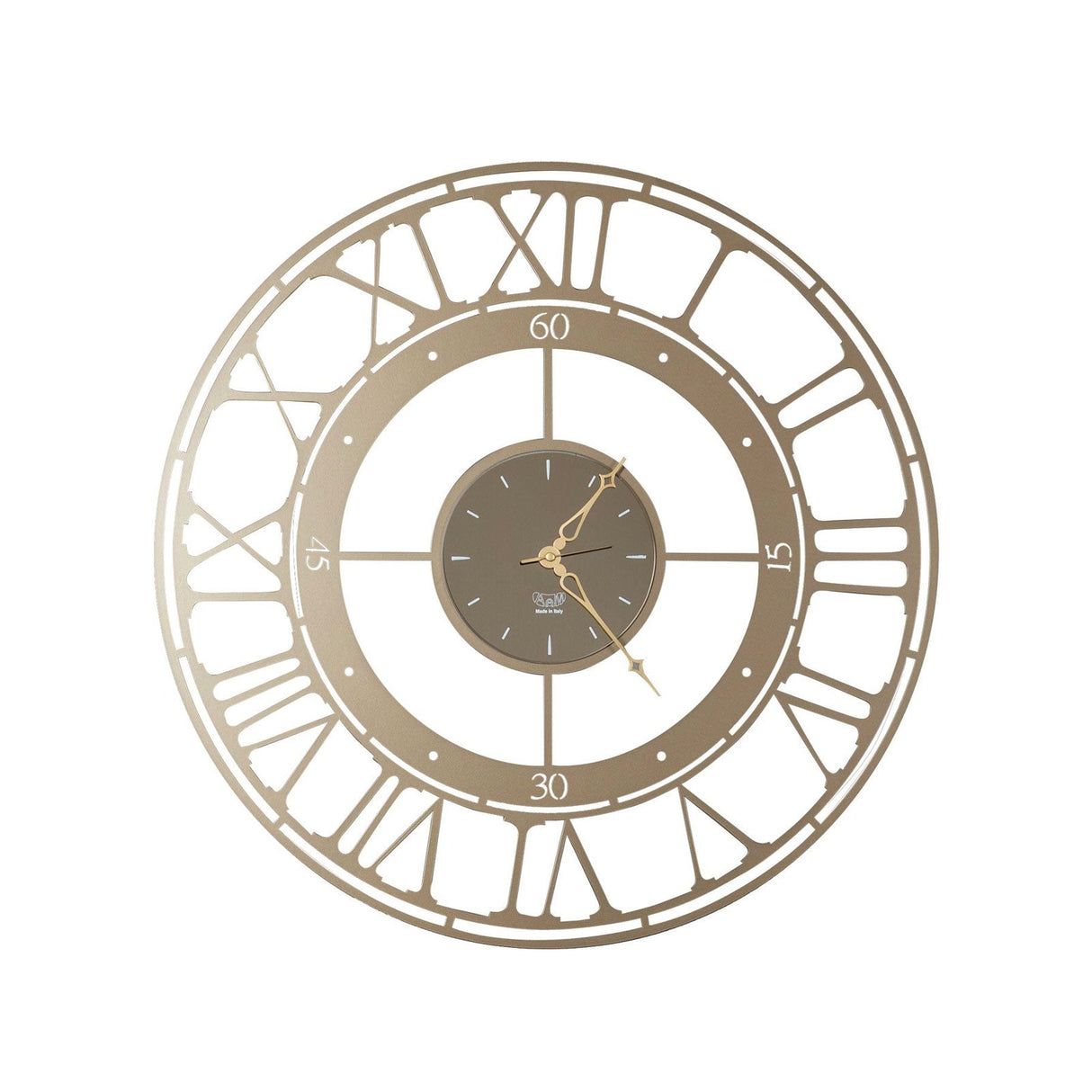 ARTI & MESTIERI Orologio di Design da Parete Koros 70 Bronzo