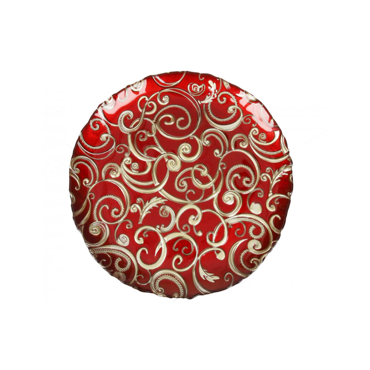 BRANDANI - Centrotavola Ciotola Tavola Natalizia Filo D'Oro 38 cm 52742