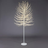 EDG Enzo De Gasperi Faggio Albero di Natale Luminoso con 1300 LED Bianco 210cm Metallo