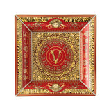 VERSACE - Virtus Holiday Coppa Quadrata Ciotola Porcellana 28 cm
