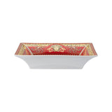 VERSACE - Virtus Holiday Coppa Quadrata Ciotola Porcellana 28 cm