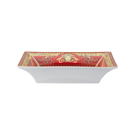 VERSACE - Virtus Holiday Coppa Quadrata Ciotola Porcellana 28 cm