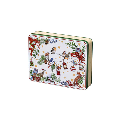 HUTSCHENREUTHER - Set 3 scatole biscotti Rettangolare Natale Sammelserie